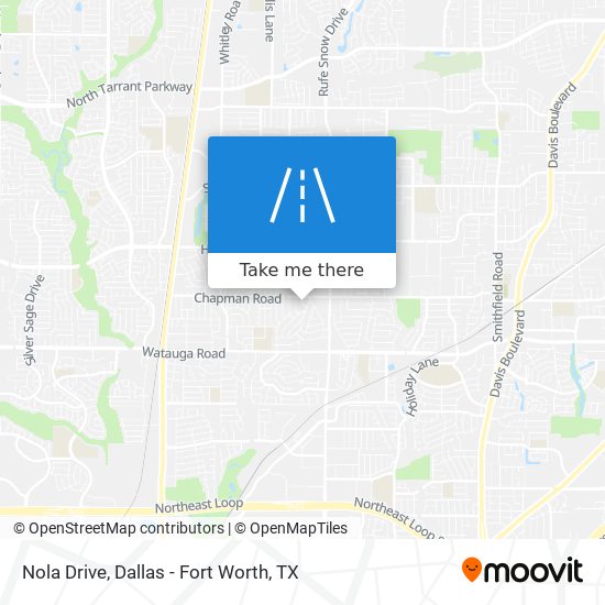 Nola Drive map