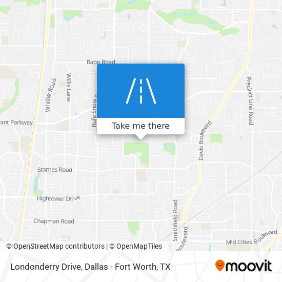 Londonderry Drive map
