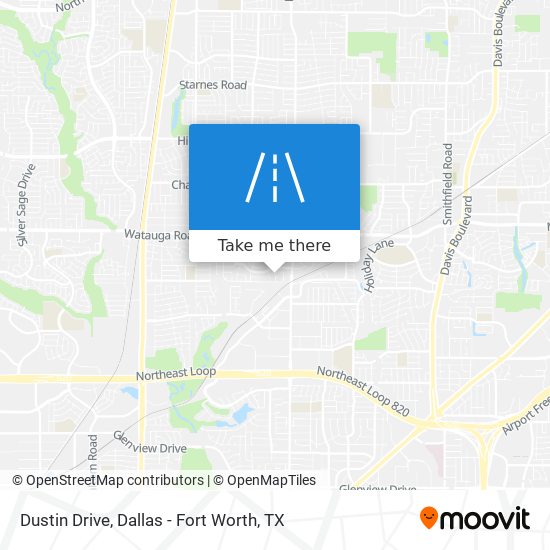 Dustin Drive map