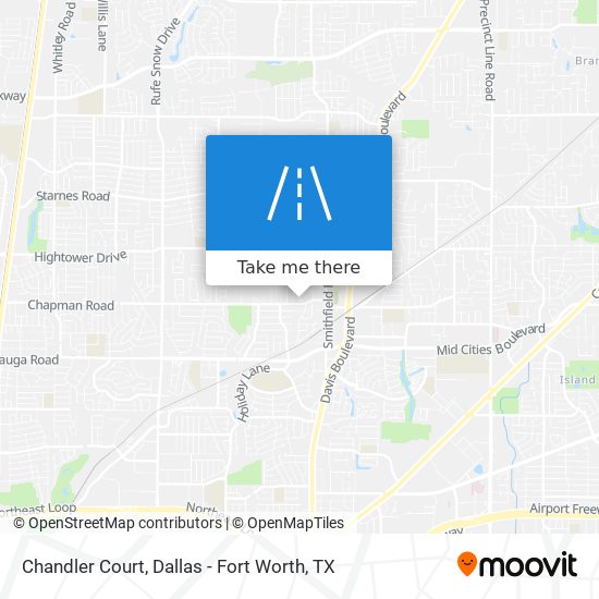 Chandler Court map