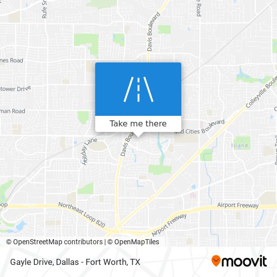 Gayle Drive map