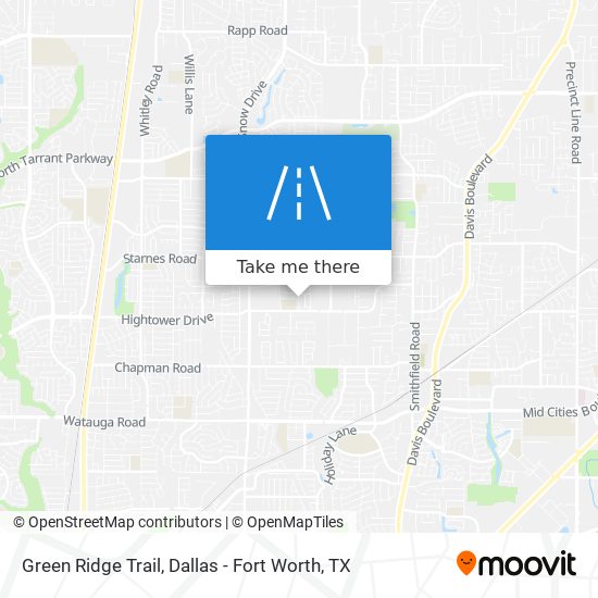 Mapa de Green Ridge Trail