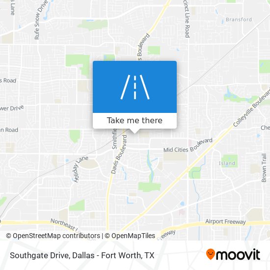 Southgate Drive map