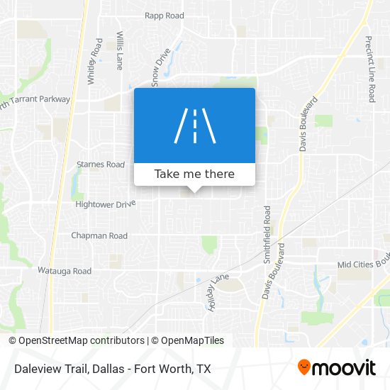 Daleview Trail map