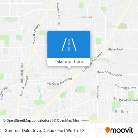 Summer Dale Drive map