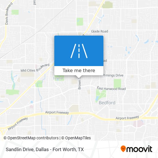 Mapa de Sandlin Drive