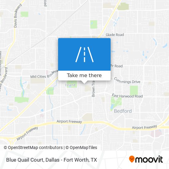 Blue Quail Court map