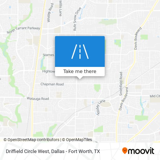 Mapa de Driffield Circle West