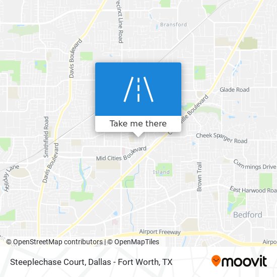 Steeplechase Court map