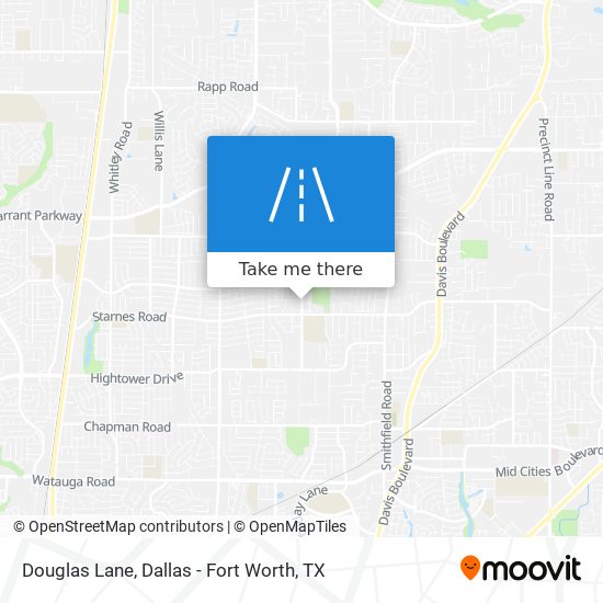 Douglas Lane map