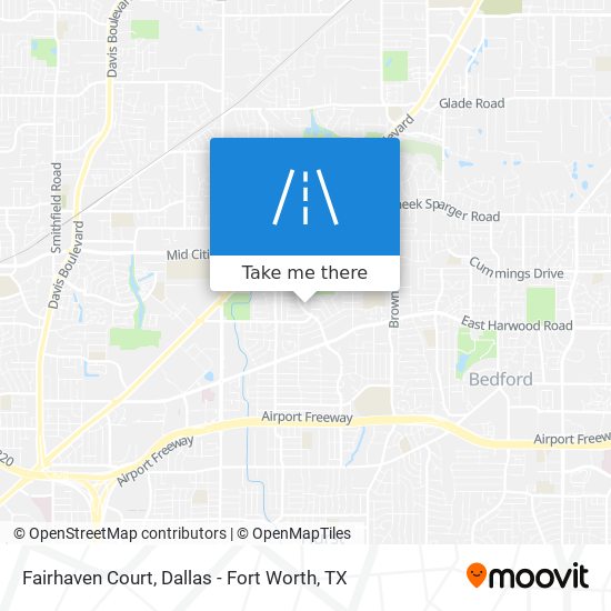 Fairhaven Court map