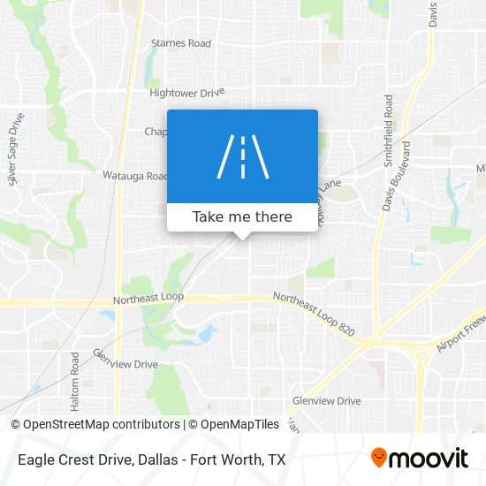Eagle Crest Drive map