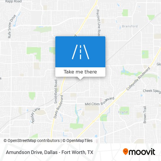 Amundson Drive map