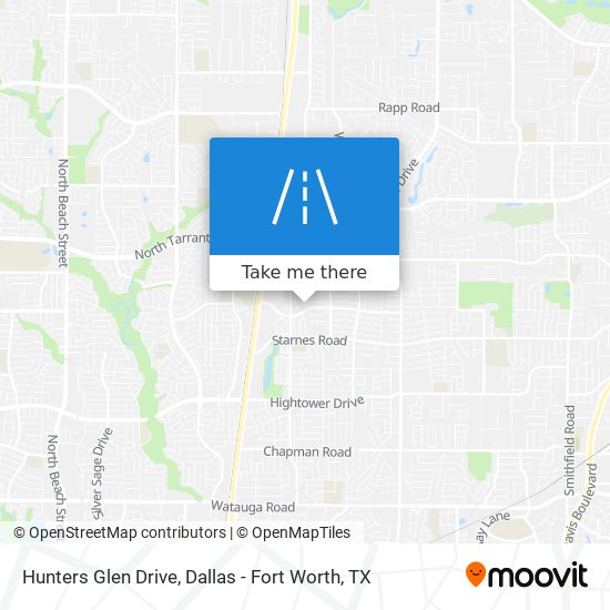 Mapa de Hunters Glen Drive