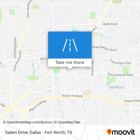 Salem Drive map
