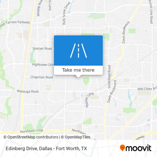 Mapa de Edinberg Drive