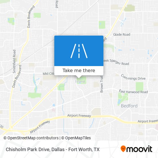 Chisholm Park Drive map