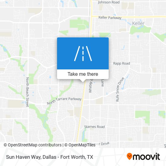 Sun Haven Way map