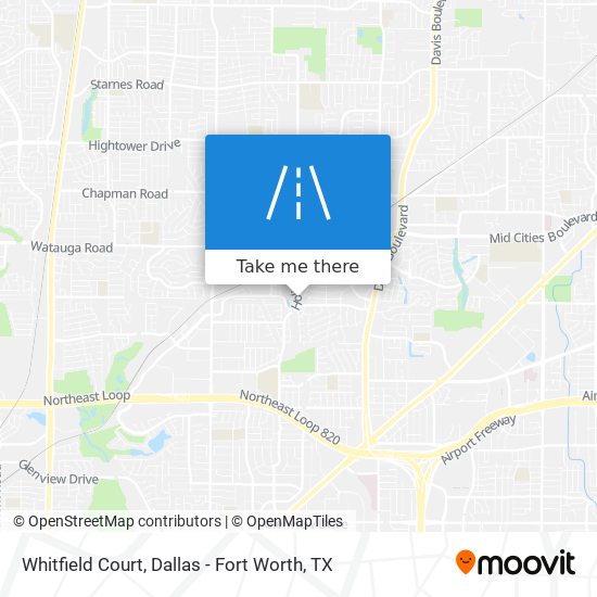 Whitfield Court map