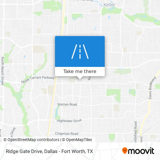 Ridge Gate Drive map
