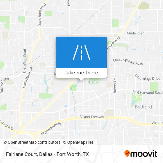 Fairlane Court map