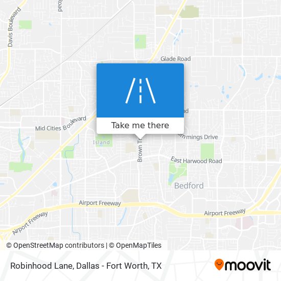 Mapa de Robinhood Lane