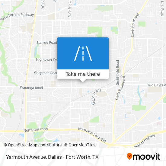 Mapa de Yarmouth Avenue