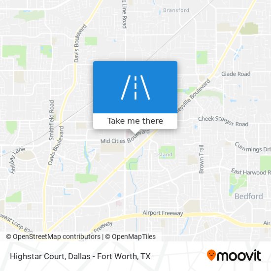 Highstar Court map