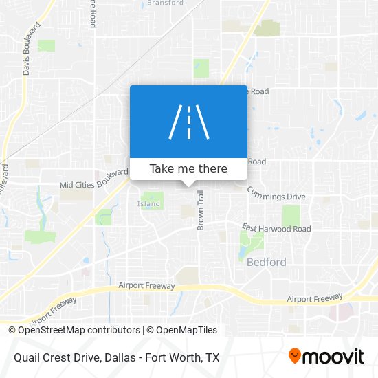 Quail Crest Drive map