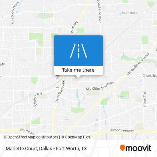 Marlette Court map