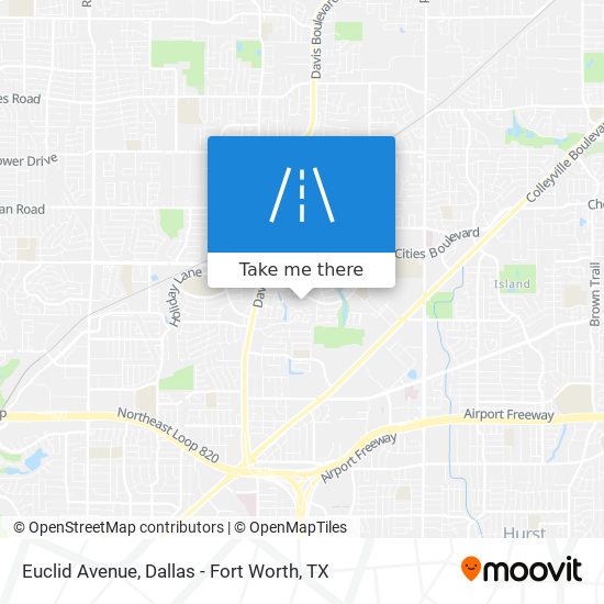 Mapa de Euclid Avenue