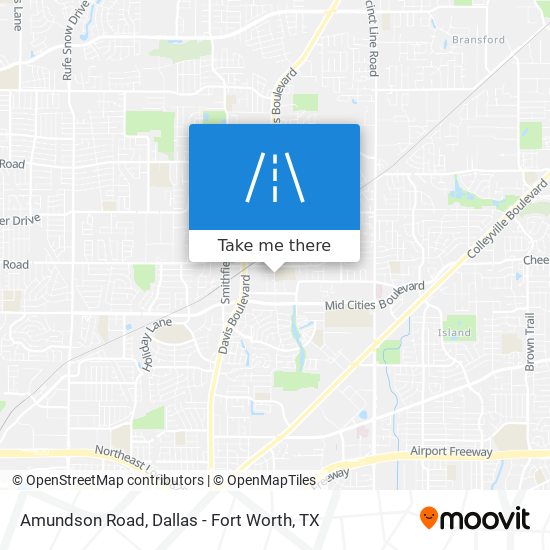 Amundson Road map