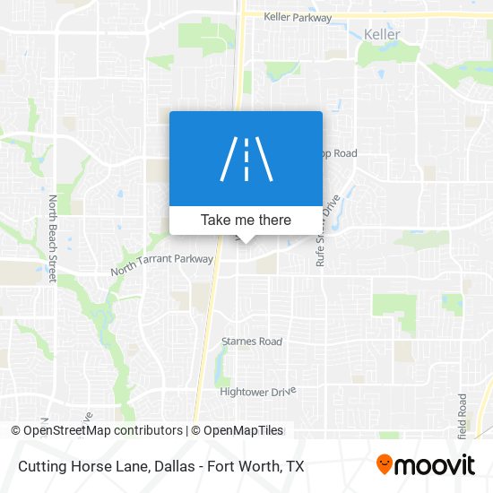 Mapa de Cutting Horse Lane