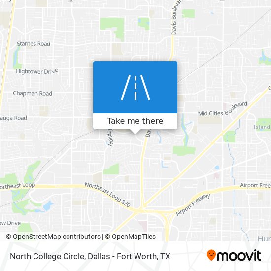 North College Circle map