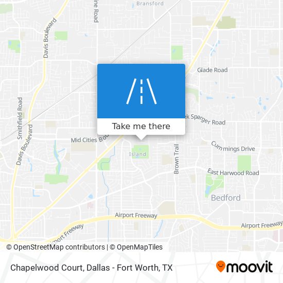 Mapa de Chapelwood Court