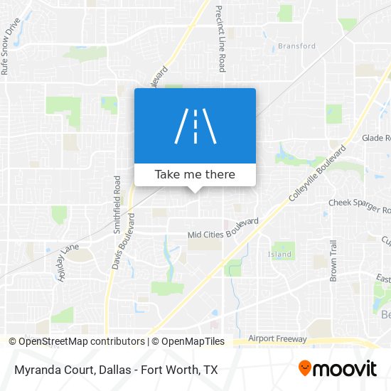 Myranda Court map