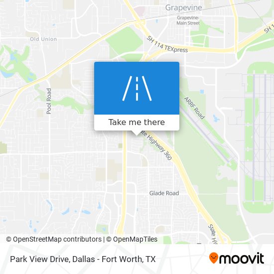 Park View Drive map
