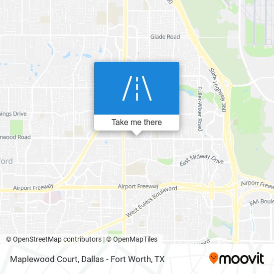 Maplewood Court map