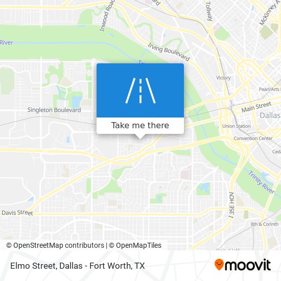 Elmo Street map