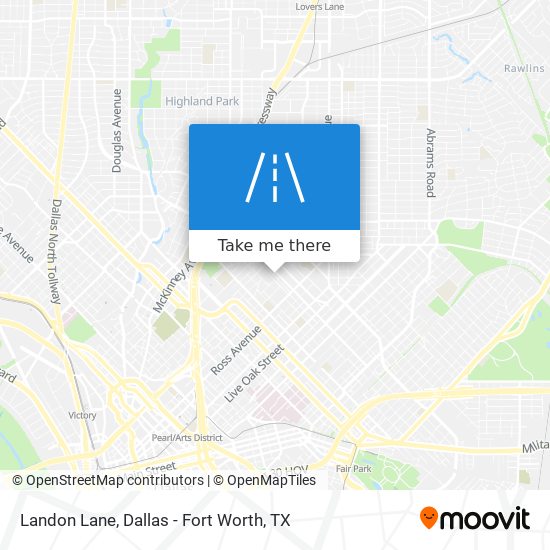 Landon Lane map