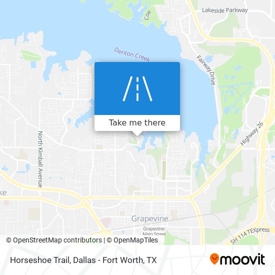 Mapa de Horseshoe Trail