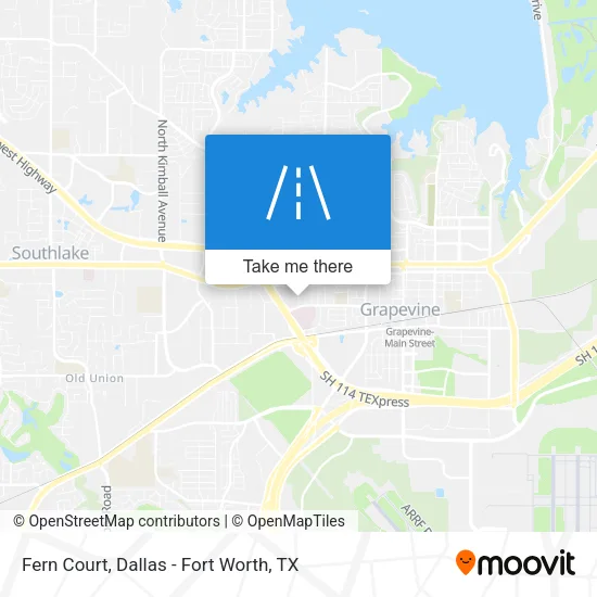 Fern Court map