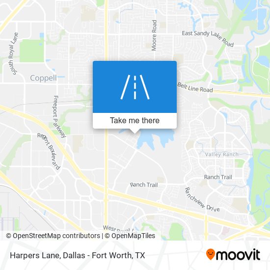 Harpers Lane map