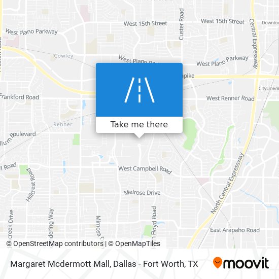 Margaret Mcdermott Mall map