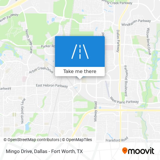 Mingo Drive map