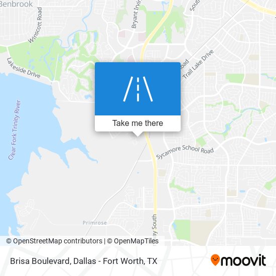 Brisa Boulevard map