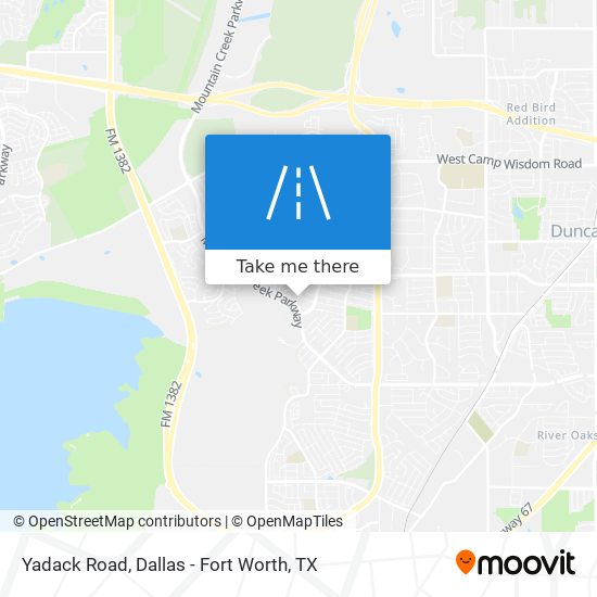 Mapa de Yadack Road