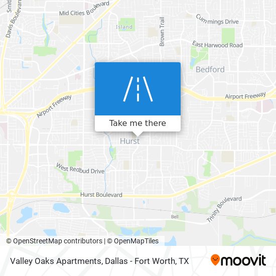 Valley Oaks Apartments map