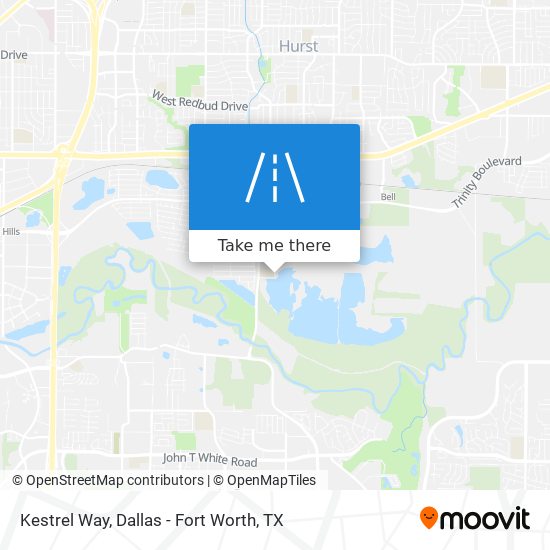 Mapa de Kestrel Way