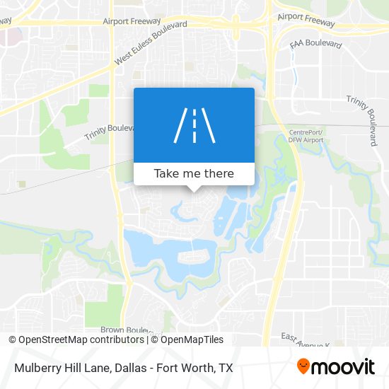 Mulberry Hill Lane map